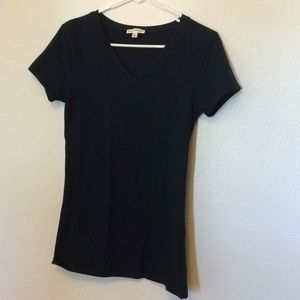 V neck tees navy, white, gray, black